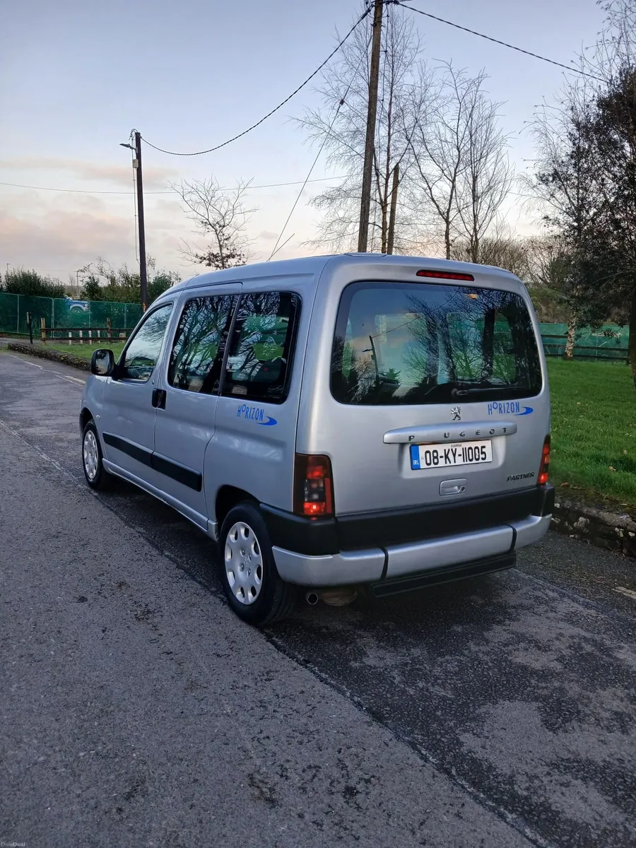 Peugeot Partner Tepee 67000 miles NCT 11/26 Wheelc - Image 3