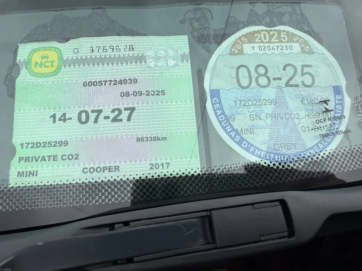 Mini Cooper. Auto. 91 Km. 1.5 D. 2-Year Warranty. - Image 3