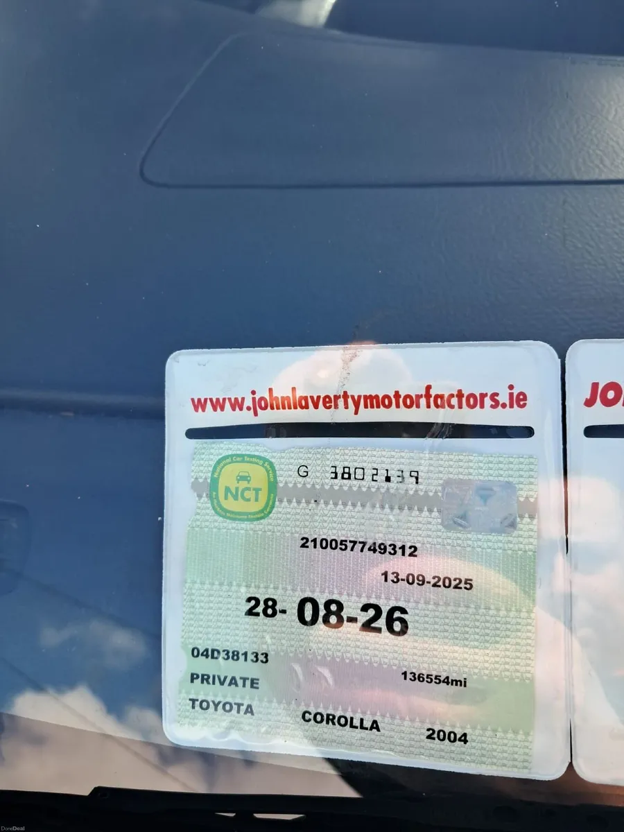 Toyota Corolla 2004 - Image 3