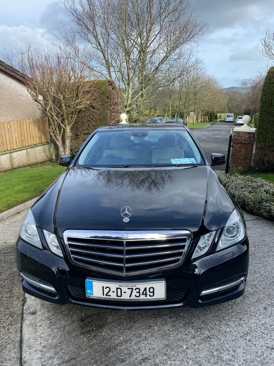 Mercedes E Class 220cdi 2012 blue efficiency - Image 1