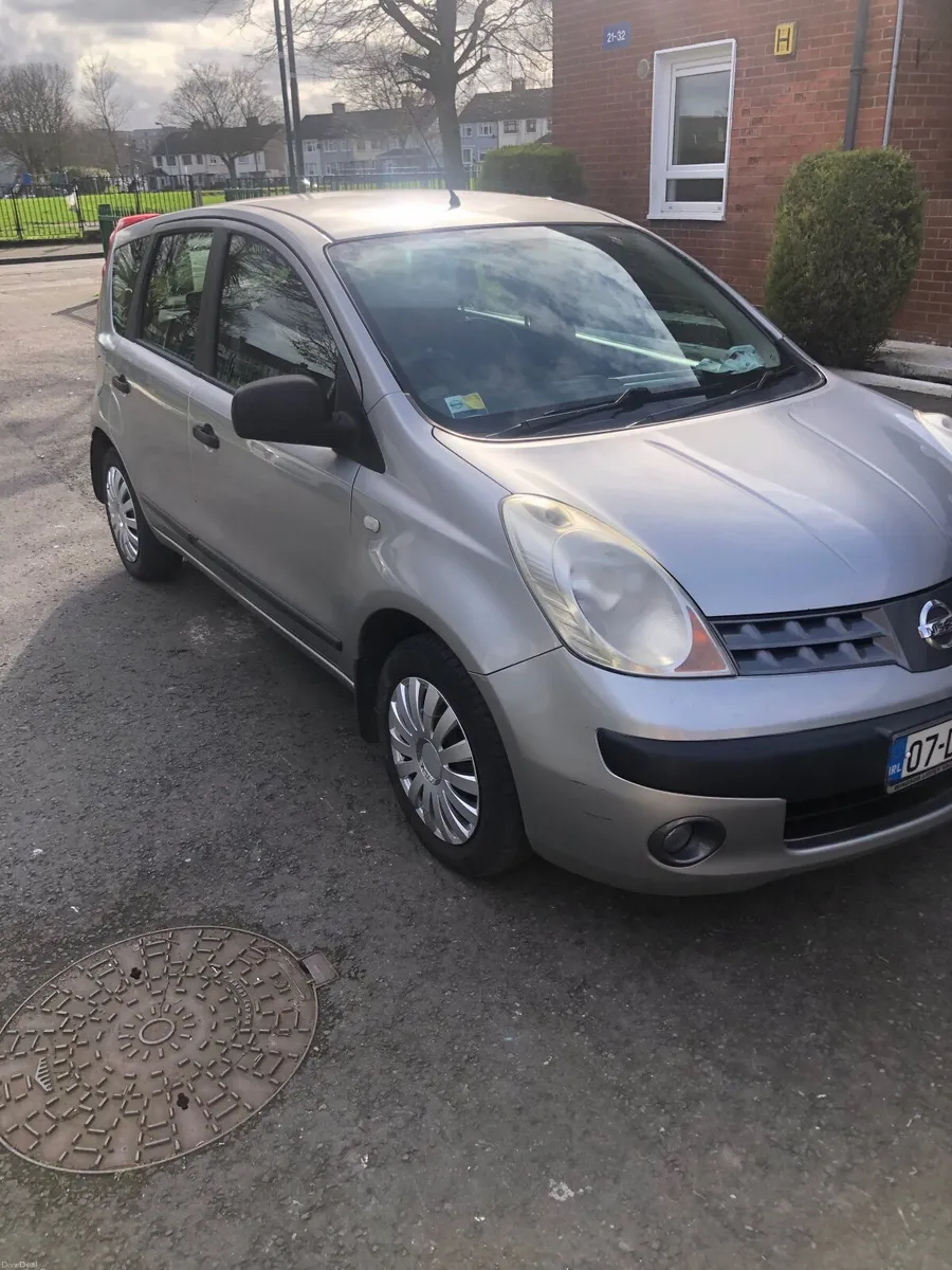 Nissan Note 2007 1.4  NCT 10/26  tax may 26 - Image 1