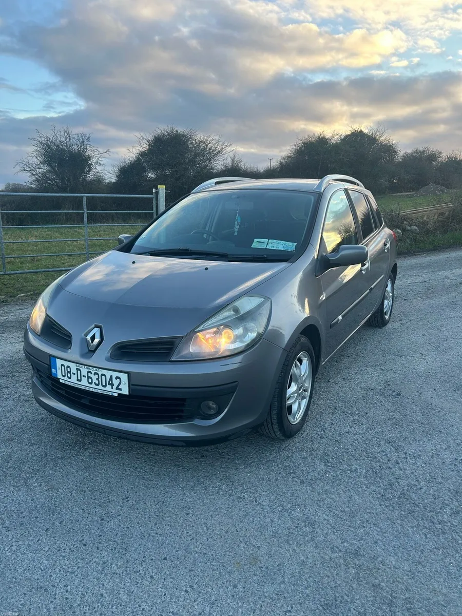 Renault Clio Estate 2008 *New NCT* - Image 1