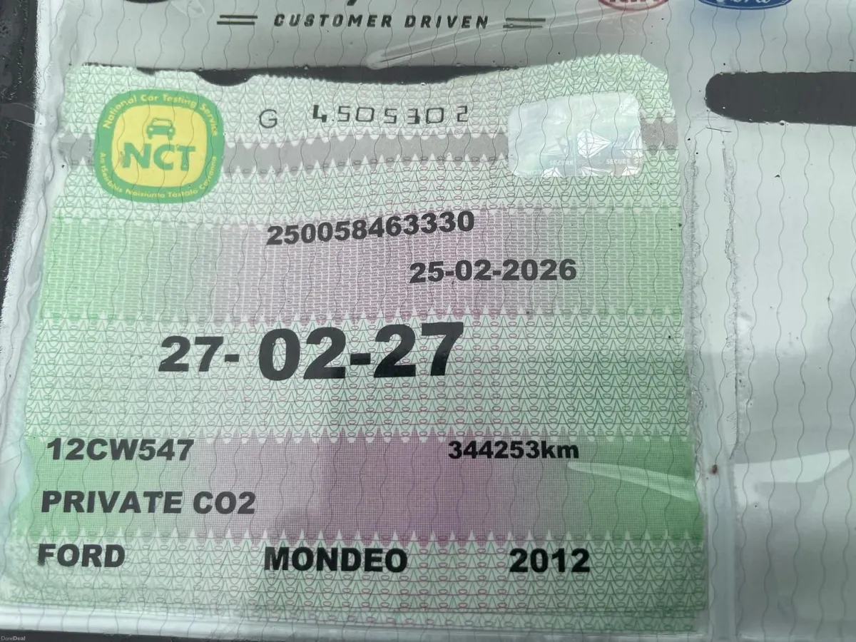 Ford Mondeo 2012 - Image 3