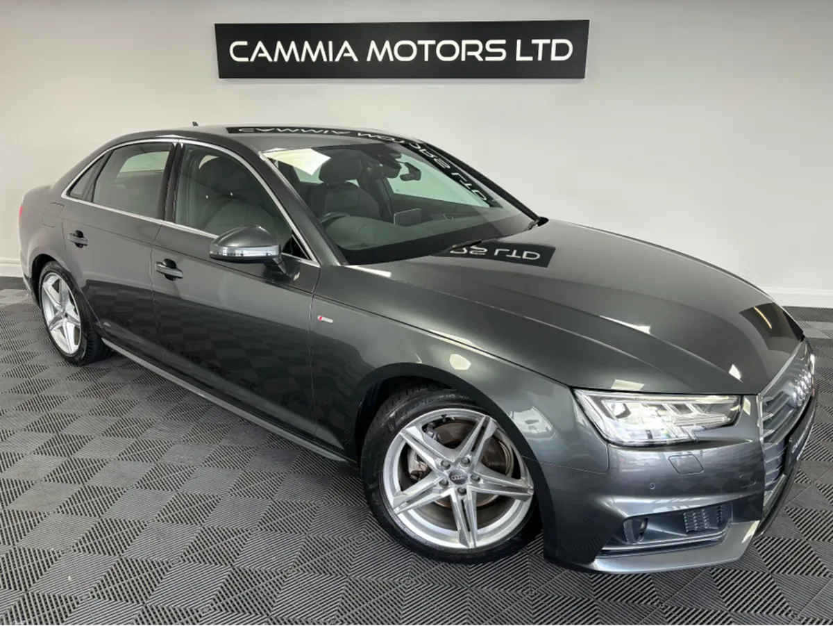 Audi A4 AUDI A4 2.0 TFSI S-LINE AUTO  DAYTONA GREY - Image 1
