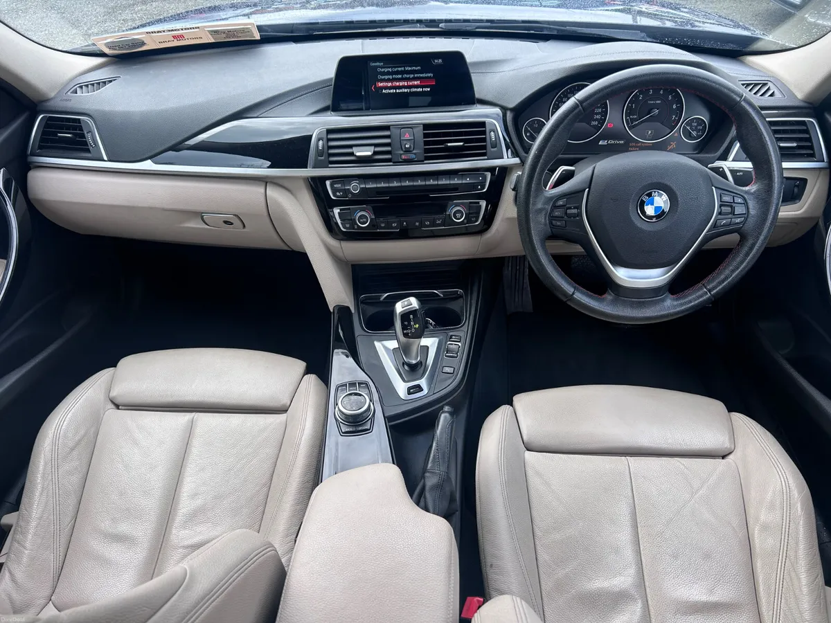 2017 BMW 330e SPORT AUTO CREAM LEATHER LOW KMS - Image 2
