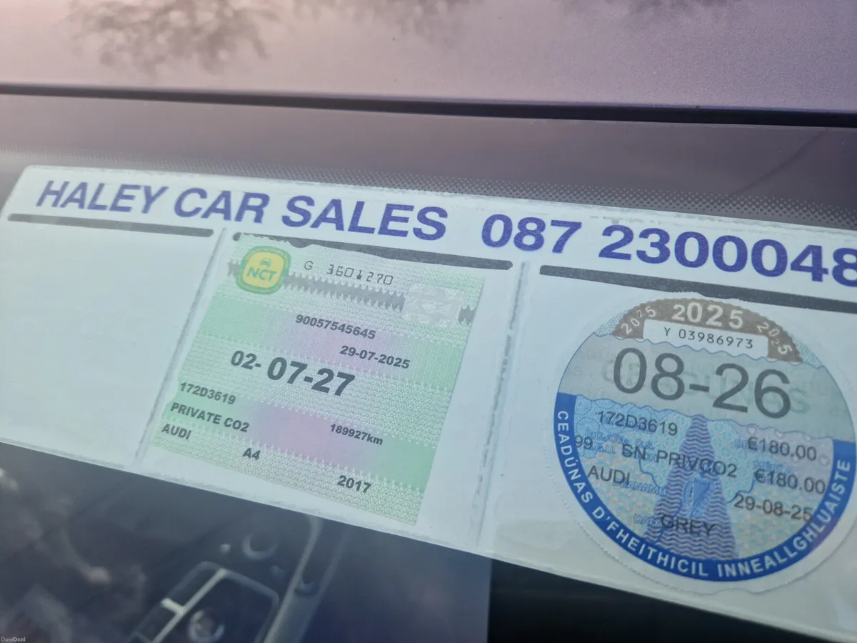 172 AUDI A4 2.0 TDI...BLACK LEATHER INT - Image 4