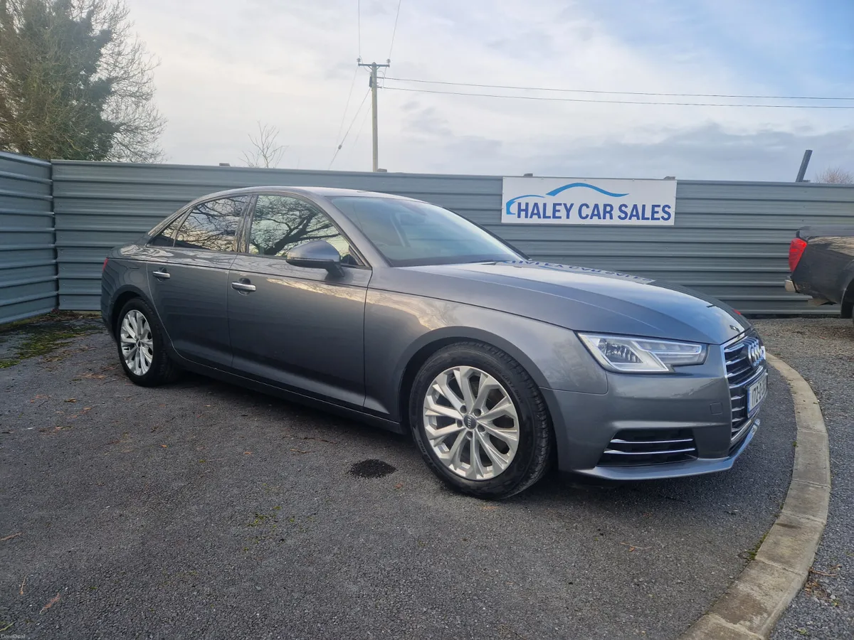 172 AUDI A4 2.0 TDI...BLACK LEATHER INT - Image 1