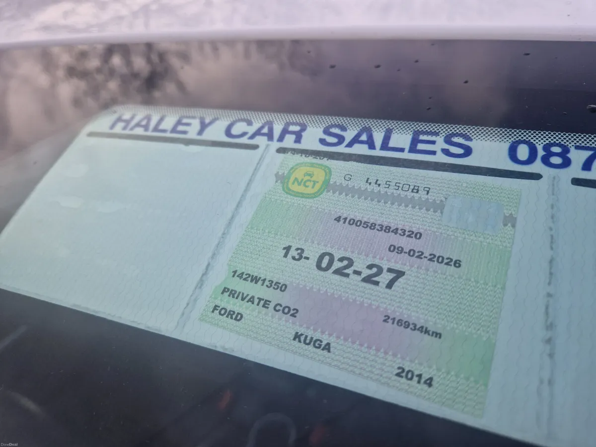 14 FORD KUGA...TITANIUM...NCT 2/27... - Image 4