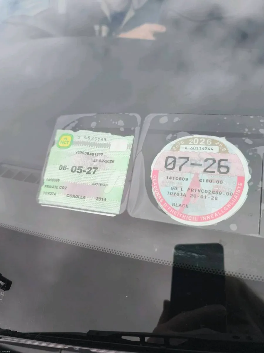 141 Toyota Corolla Taxed and NCT - Image 1