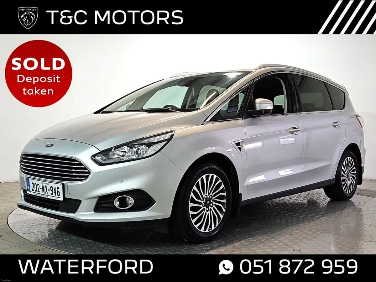 Ford S-Max 7 Seater - TITANIUM 2.0 TD 150BHP - App - Image 1
