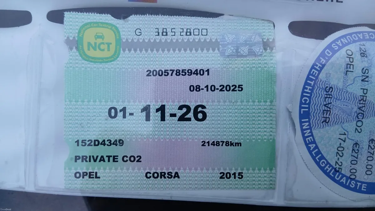 152 Opel Corsa 1.2 petrol NCT 11/26 - Image 4