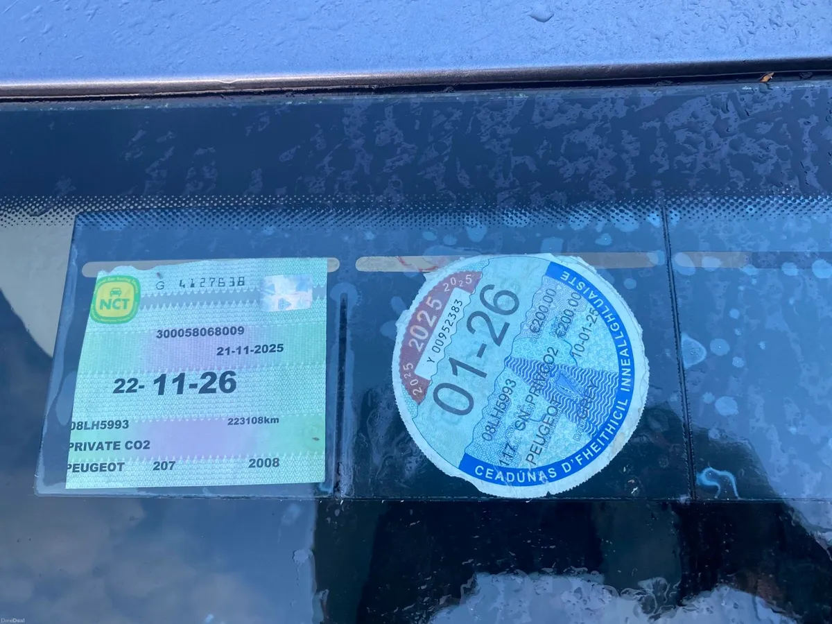 Peugeot 207 NEW NCT 1.4diesel - Image 2