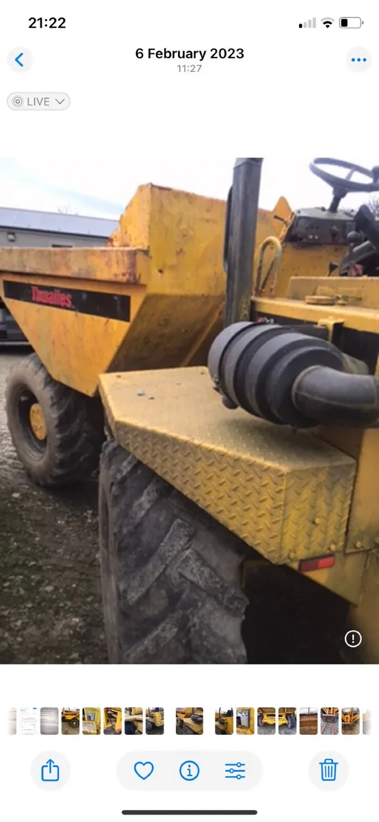 Dumper 6 ton - Image 1