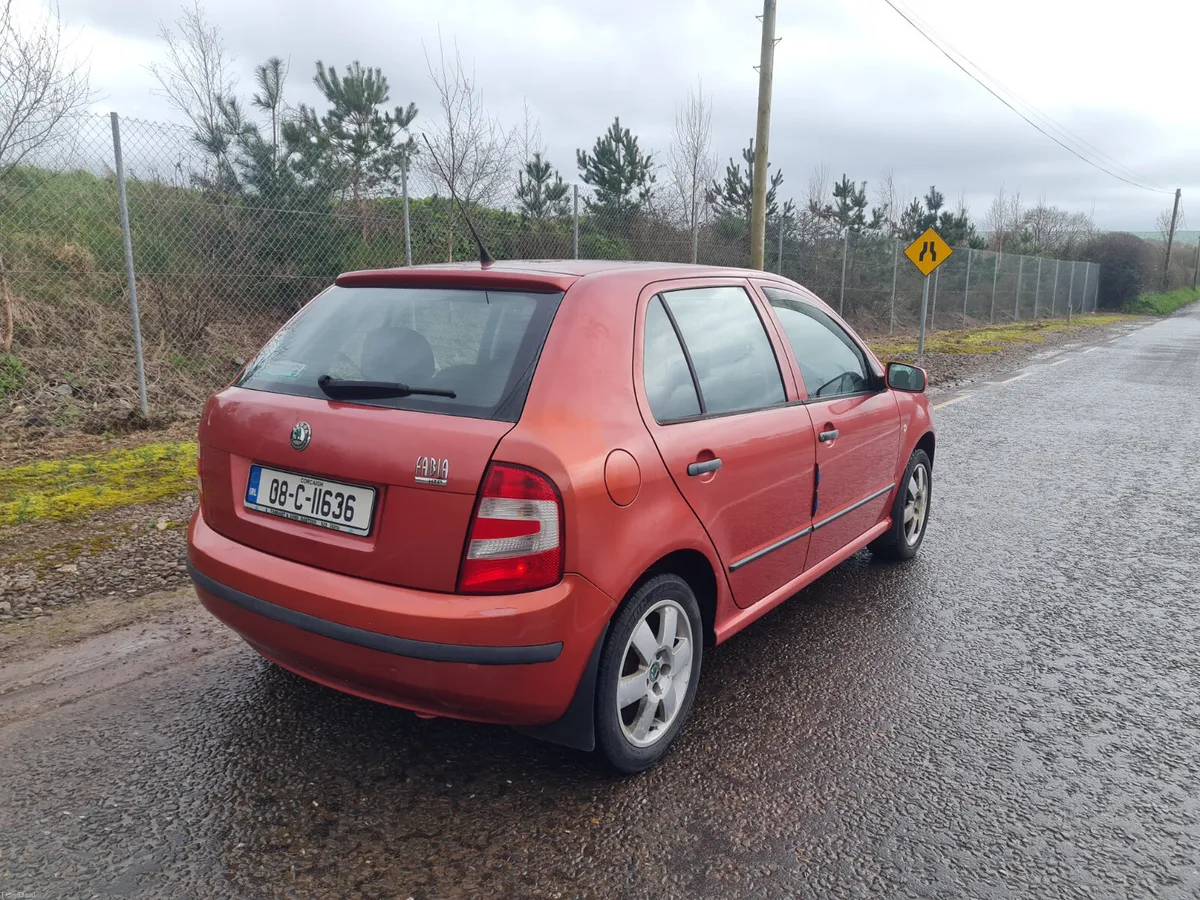 2008 Skoda Fabia1.2 nct03/26 Tax05/26 - Image 2