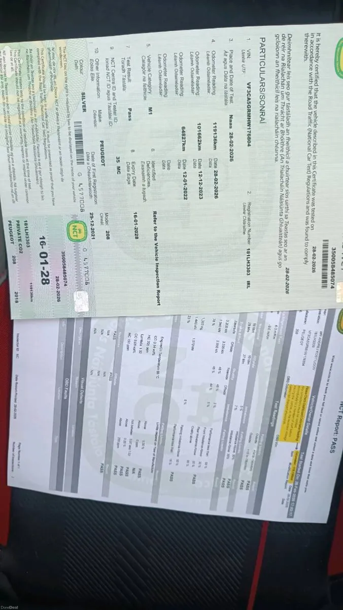 🔥🔥2018 Peugeot 208 GTi Prestige.NCT,TAX.🔥🔥 - Image 2