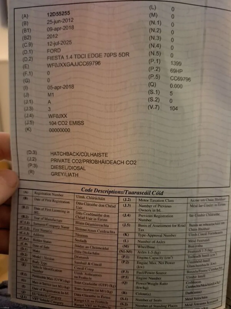 2012 Ford Fiesta - Image 3