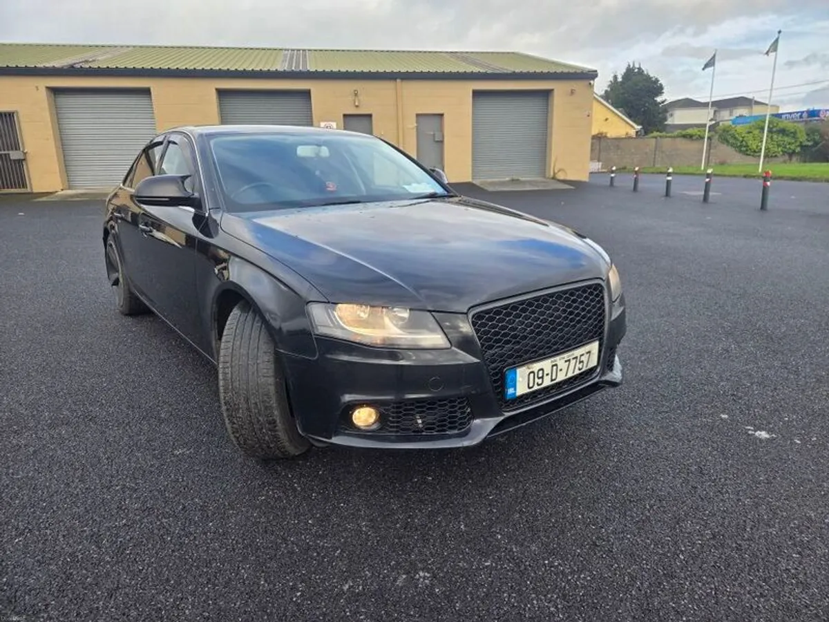 AUDI A4 2009 Black Automatic Fresh NCT N Taxed - Image 1