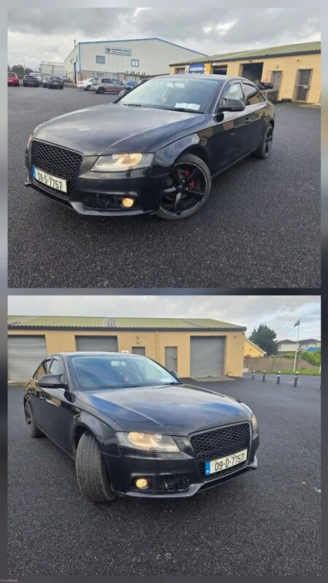 AUDI A4 2009 Black Automatic Fresh NCT N Taxed - Image 3