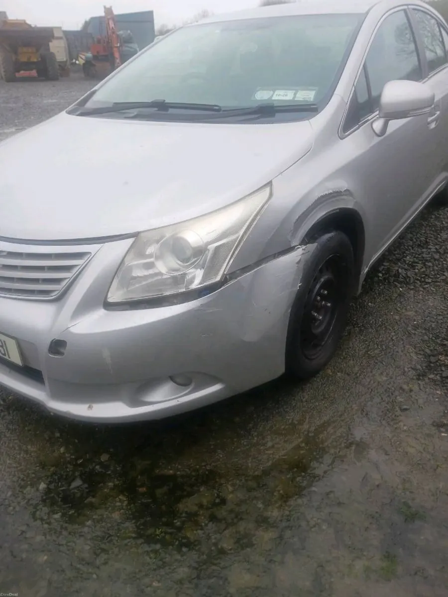 2010 toyota avensis nct 07/26...needs wing bumper - Image 3