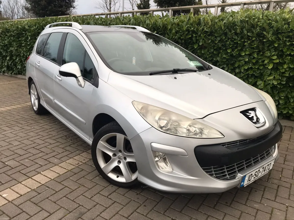 PEUGEOT 308 SW 1.6 HDI 7 SEATER ONLY PASSED NCT - Image 1