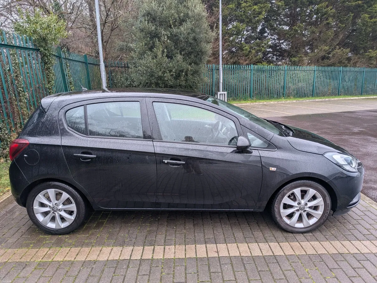2017 Opel Corsa (black), 1.4L petrol, NCT 03/27 - Image 4