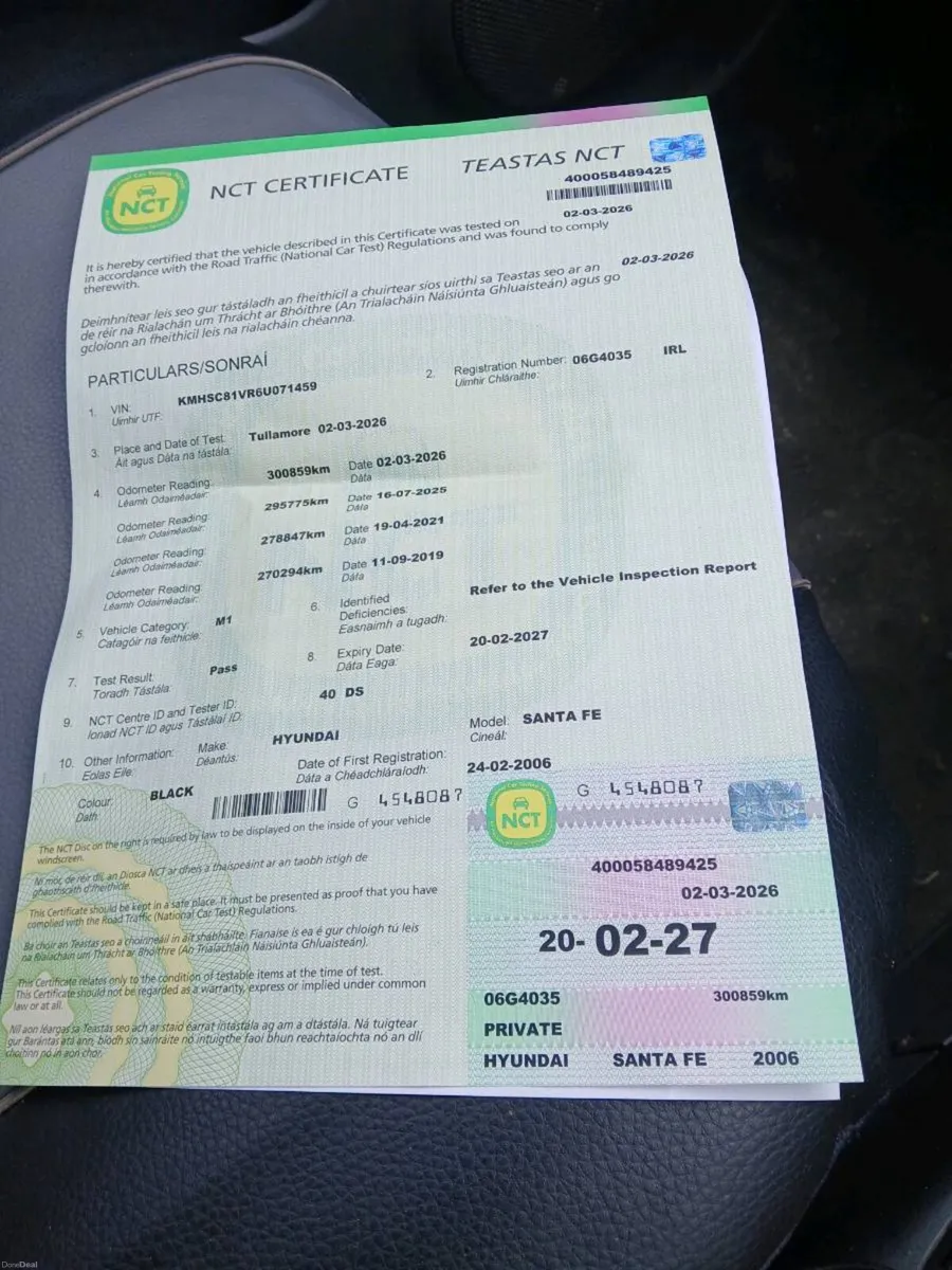 Hyundai Santa Fe 2006 - Image 2