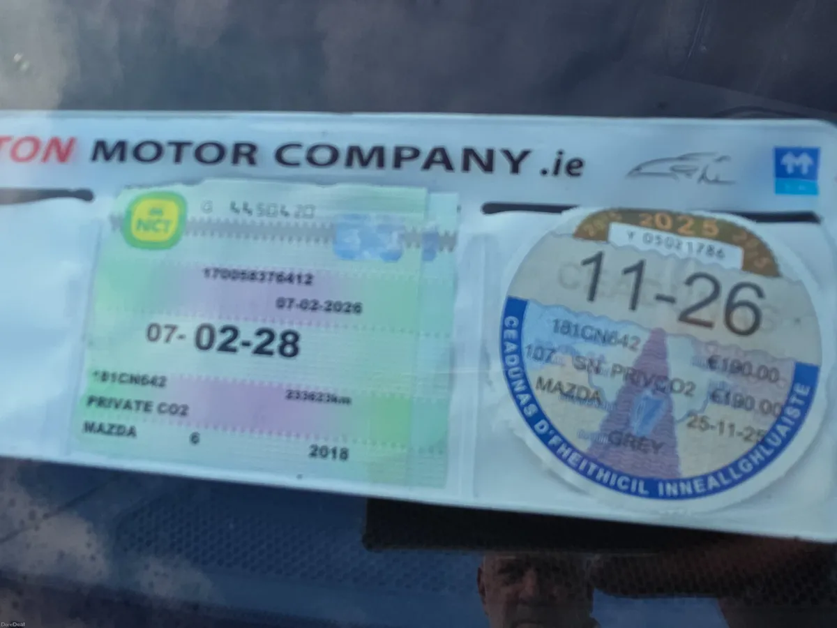 Top Spec Mazda 6 Platinum 2.2 Diesel New 2 Yr NCT - Image 2