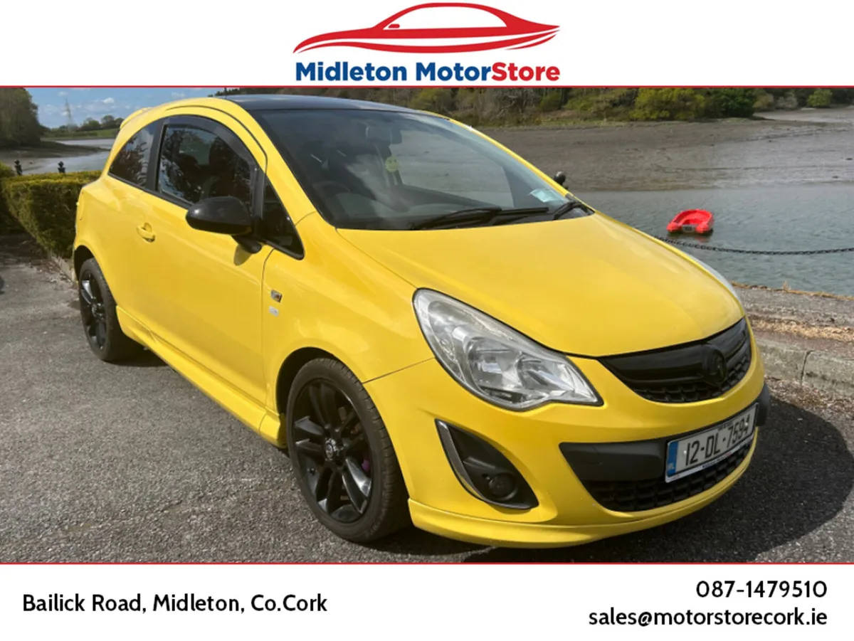 Opel Corsa 1.2 Vauxhall LIMITED EDITION 85PS 3DR - Image 1