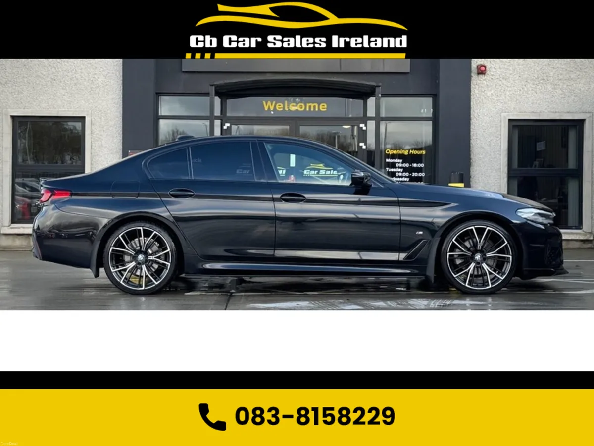 BMW 5-Series 2.0 520d MHT M Sport Saloon 4dr Diese - Image 3