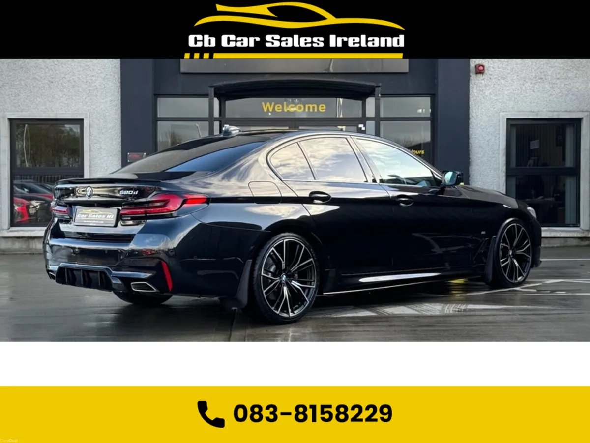 BMW 5-Series 2.0 520d MHT M Sport Saloon 4dr Diese - Image 4