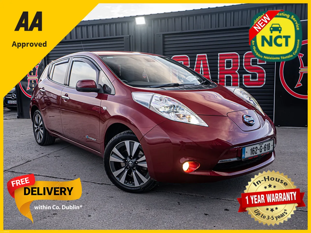 162 Nissan Leaf/New NCT/High spec/1yr warranty - Image 1