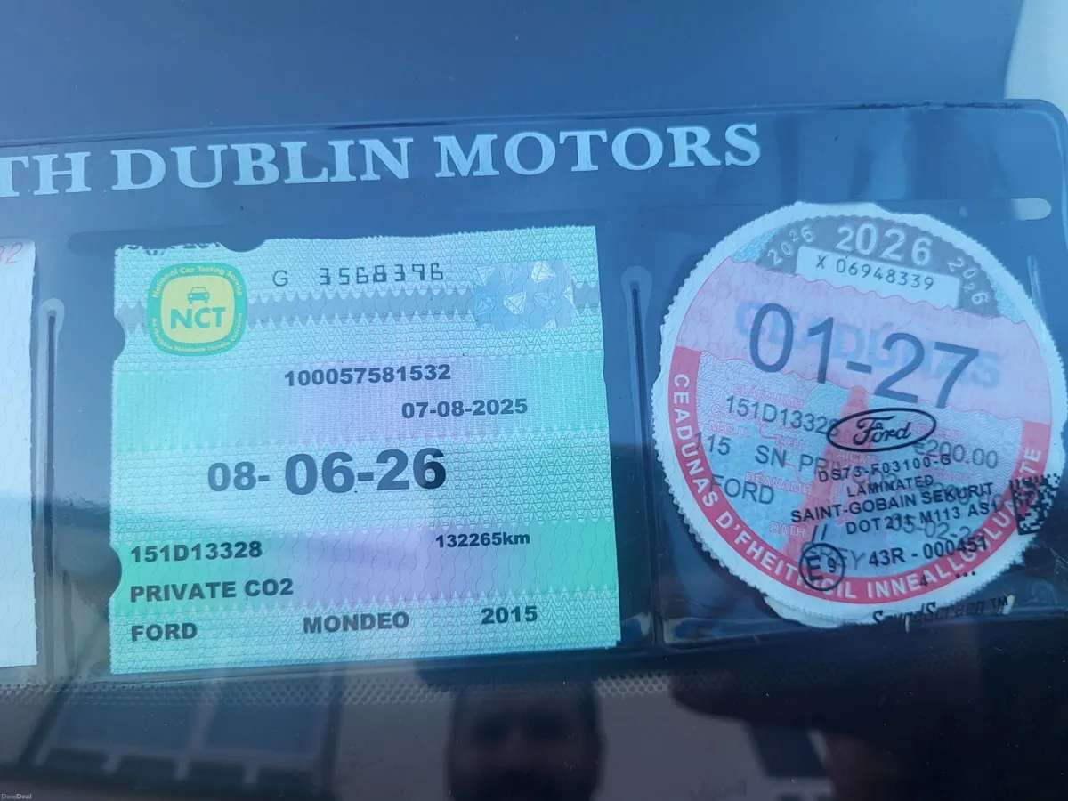 Ford Mondeo 2015 - Low Mileage - 2 owners - Image 3