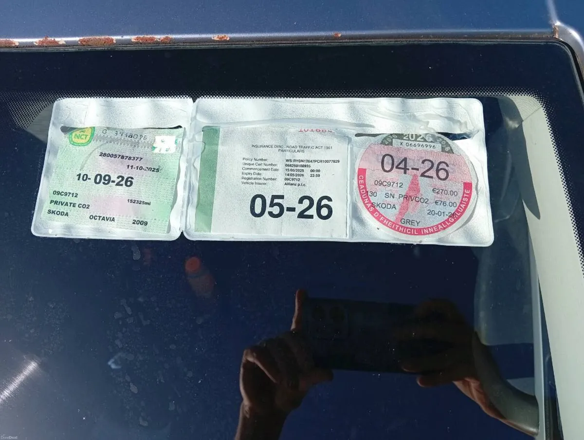 2009 Octavia tax and tested - Image 2