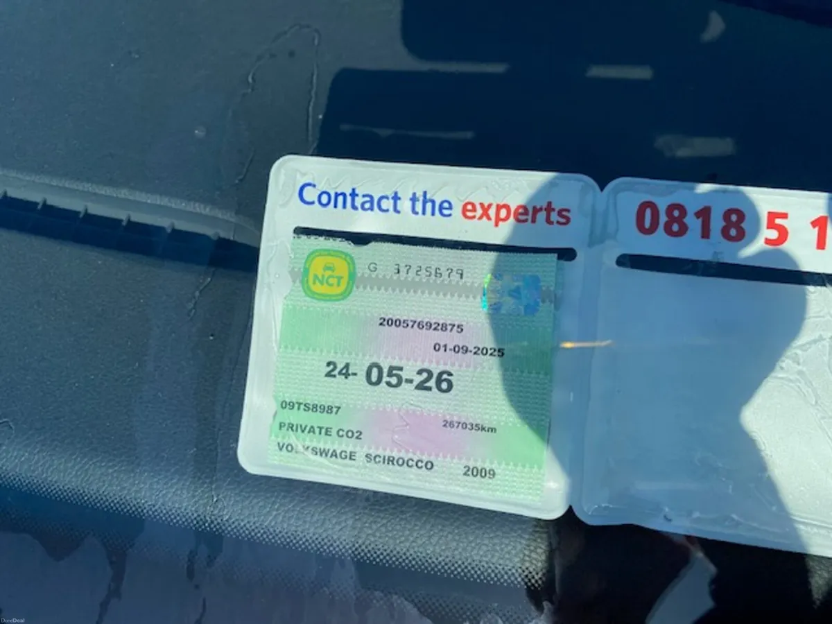 09 Volkswagen Scirocco 2.0 Tdi 140 Bhp  Sport - Image 3