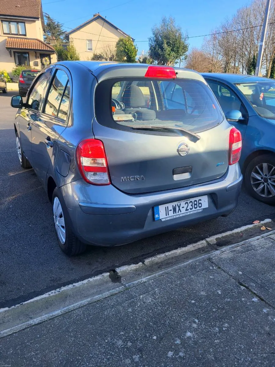 2011 nissan micra nct and Taxed low miles - Image 2
