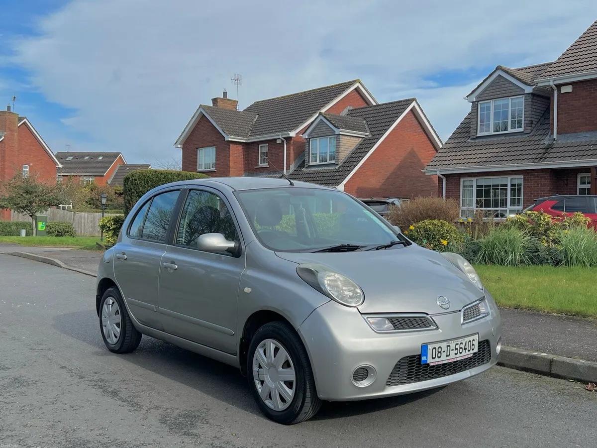2008 Nissan Micra 1.1 Petrol New NCT 11/26 and TAX - Image 1