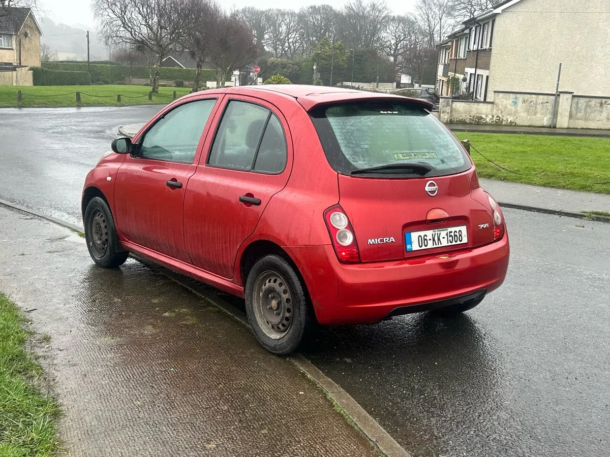 06 Nissan MICRA 1.2 petrol nct 06 .26 - Image 4