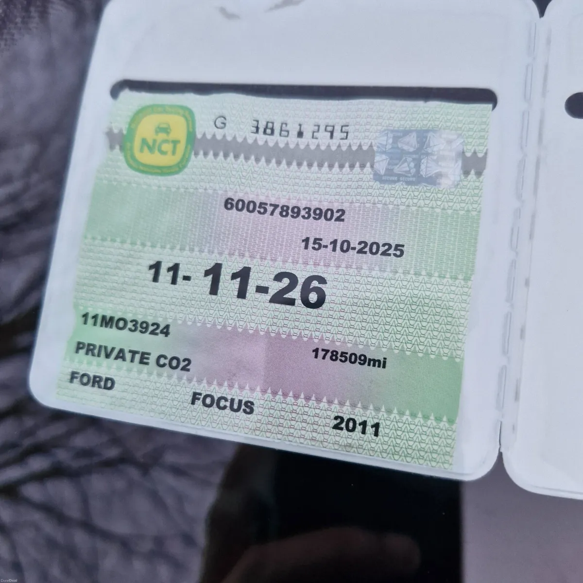 Ford Focus Full Service History 2011 - Image 2