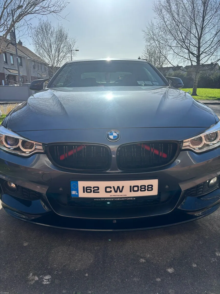 BMW 420d Automatic M sport Coupe Grey Red leather - Image 3
