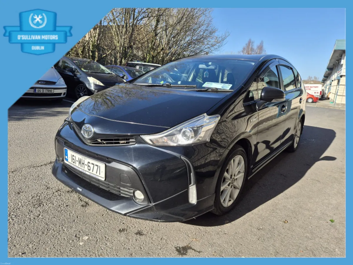 Toyota Prius 2016/1.8 PETROL HYBRID/7 SEATER/AUTO - Image 1