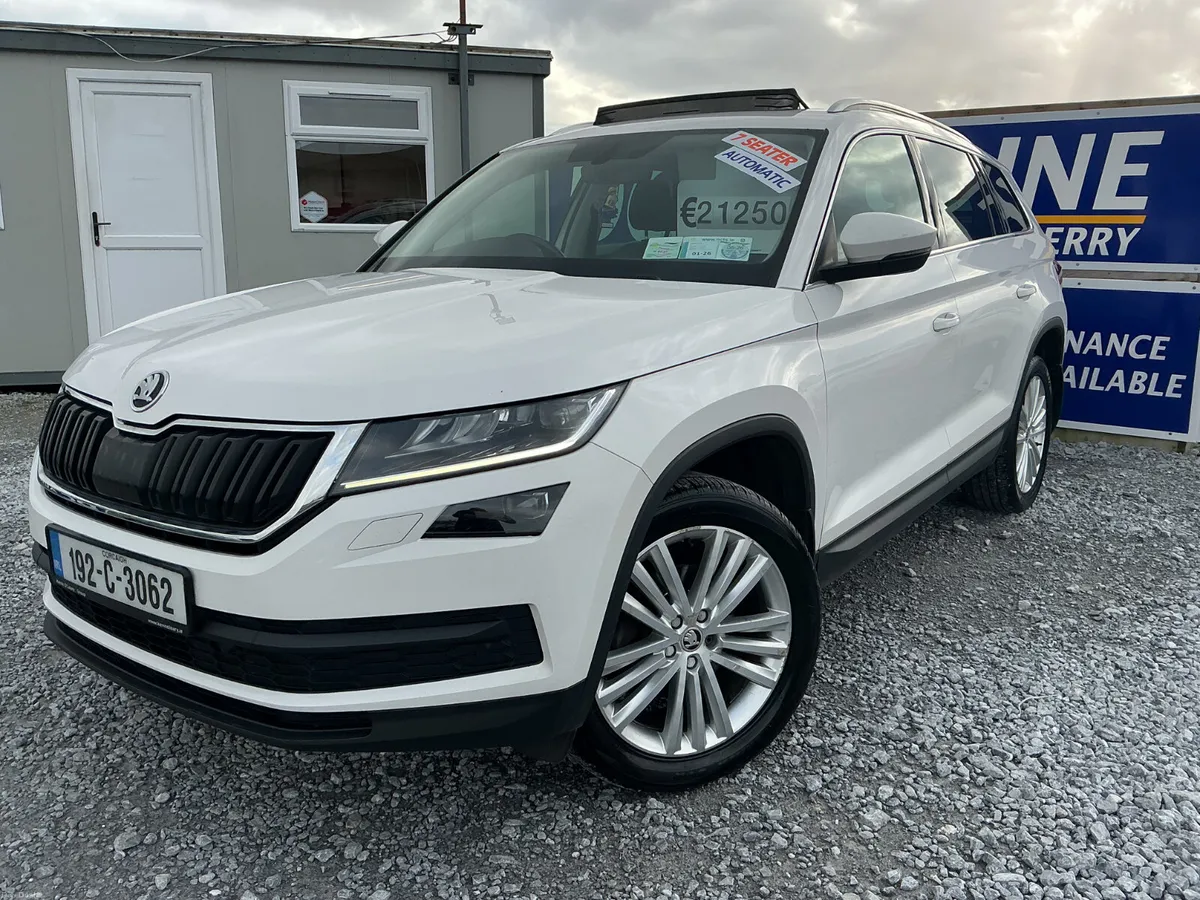 SKODA KODIAQ AUTO 7 SEATER STYLE SUNROOF LEATHER - Image 2