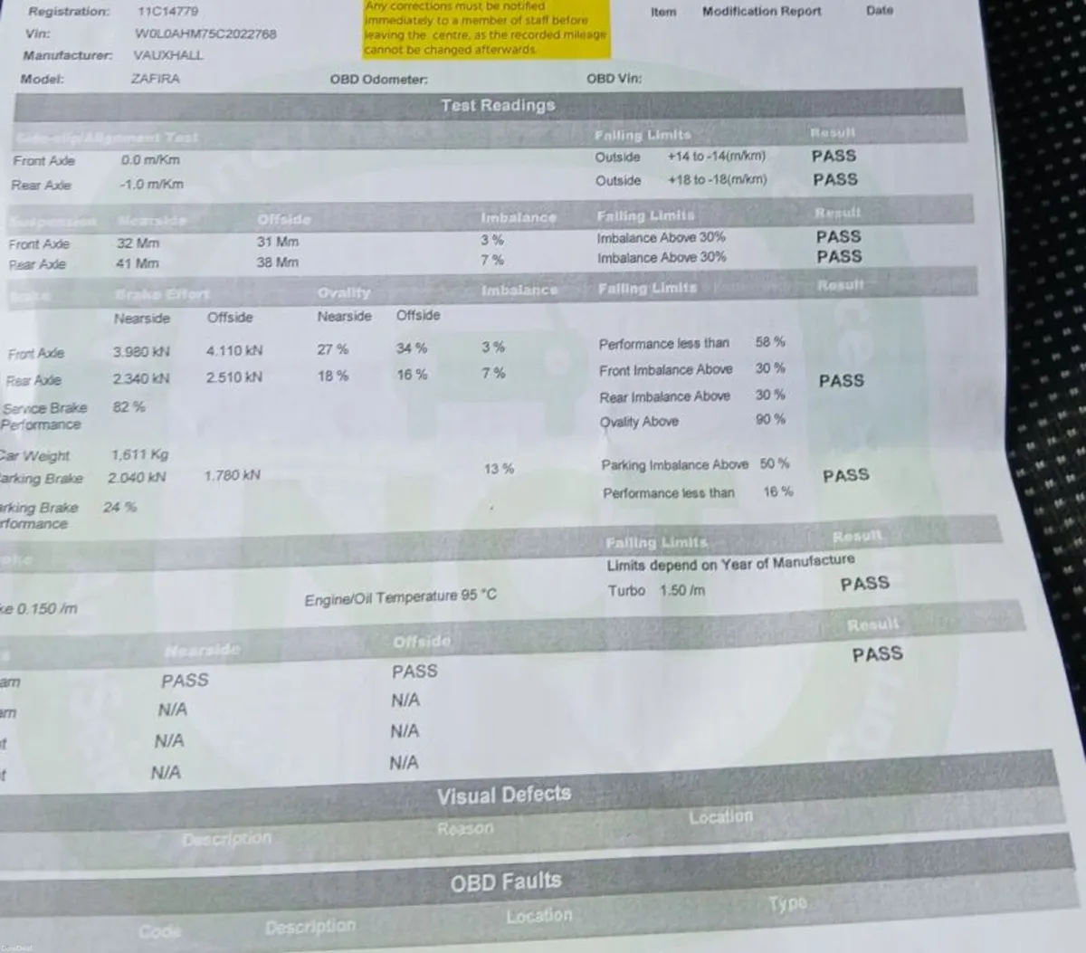 Opel Zafira 2011 - Image 4