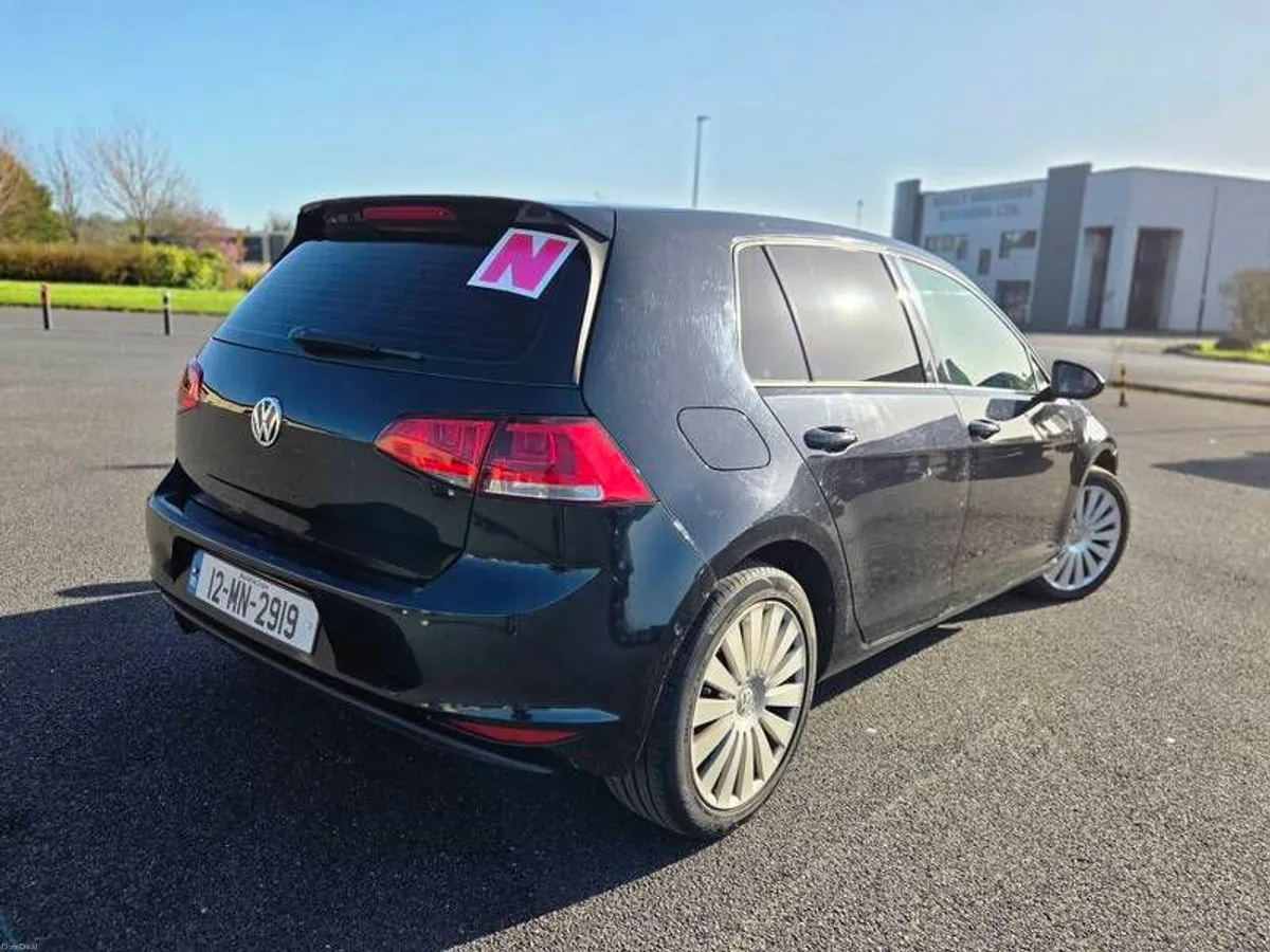 VW VOLKSWAGAN Golf  2012 Mk7 1.6TDI Manual Diesel NCT & Taxed Black - Image 4