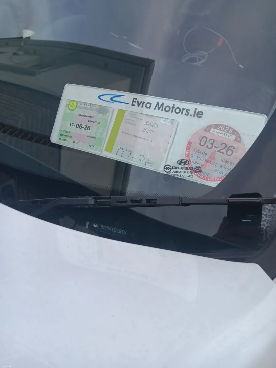 Hyundai ix35 2011 NCT AND TAX - Image 4