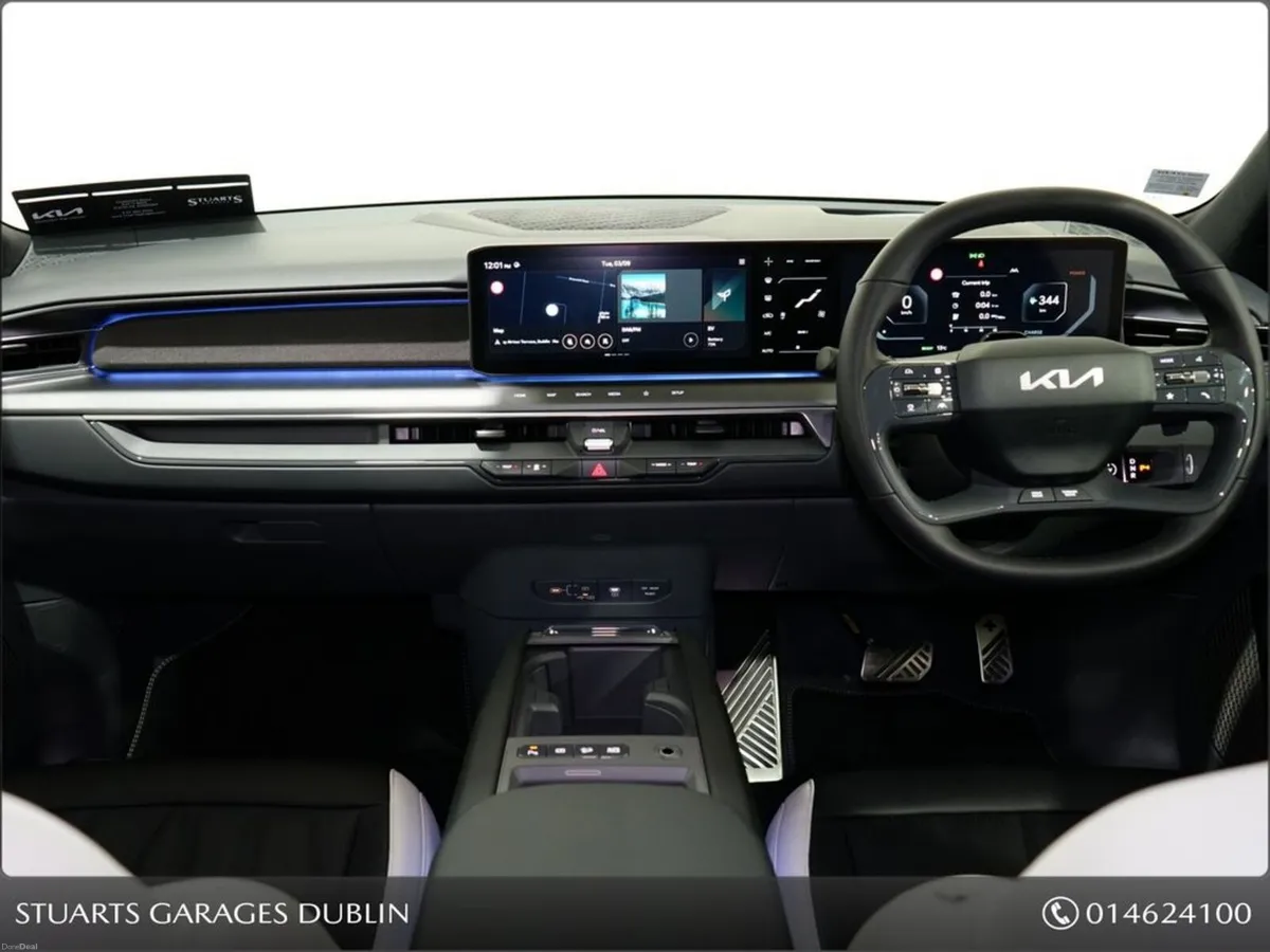 Kia EV9 GT Line 6Seats AWD SNOW WHITE PEARL WITH B - Image 4