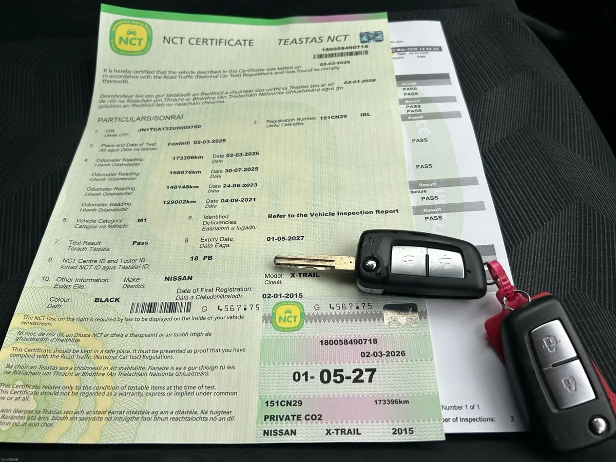 2015 Nissan X- Trail 1.6 DSL XE // New NCT 5/27 - Image 2