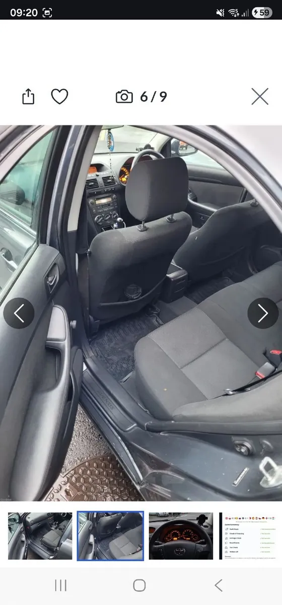 Toyota Avensis new NCT & long TAX - Image 2