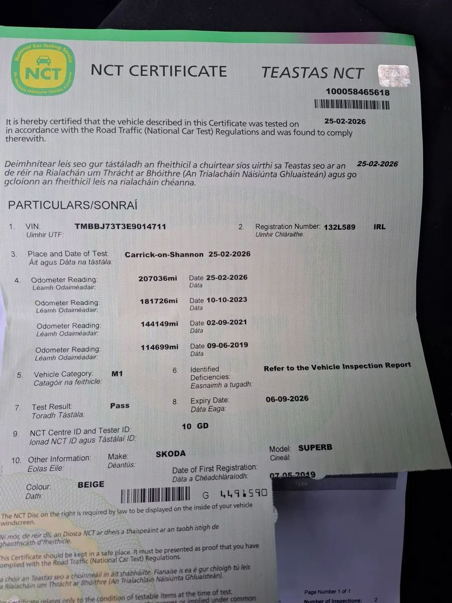 Skoda Superb 2013 - Image 2