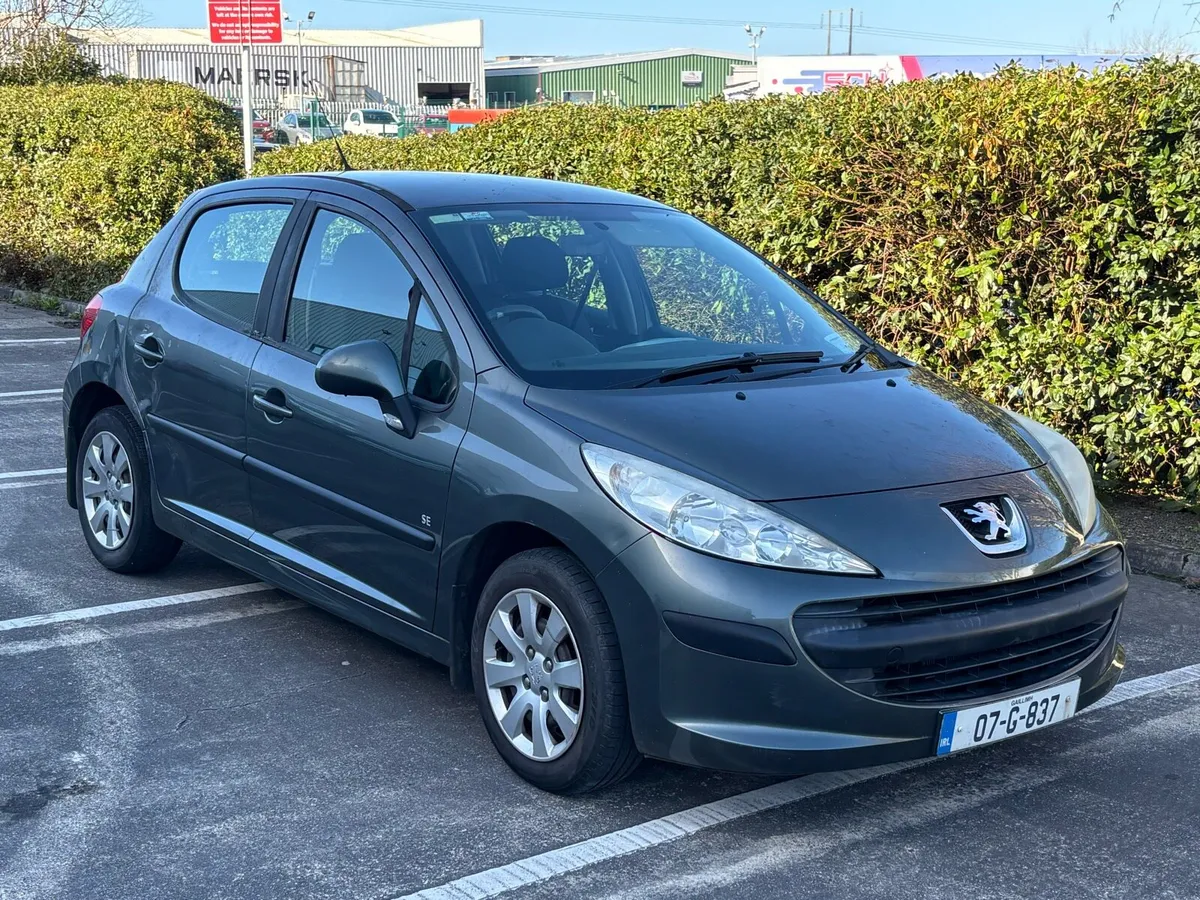 2007 Peugeot 207 NEW NCT 1 OWNER - Image 1