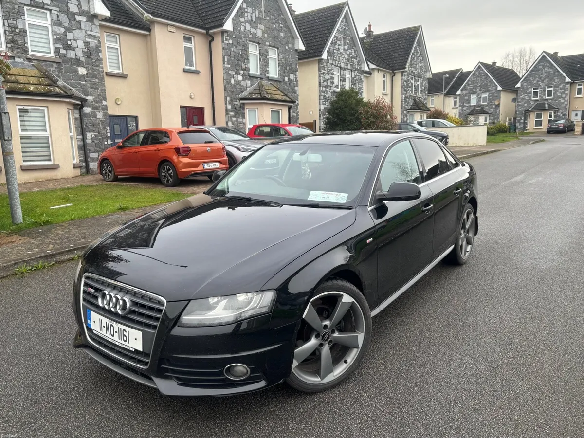 2011 Audi A4 2.0 TDI 143 bhp 6 speed s line model - Image 1